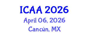 International Conference on Agroforestry and Agriculture (ICAA) April 06, 2026 - Cancún, Mexico