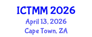 International Conference on Tourism Marketing and Management (ICTMM) April 13, 2026 - Cape Town, South Africa