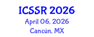 International Conference on Structural Safety and Reliability (ICSSR) April 06, 2026 - Cancún, Mexico