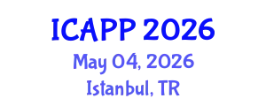 International Conference on Adolescent Psychiatry and Psychology (ICAPP) May 04, 2026 - Istanbul, Turkey