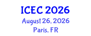 International Conference on Entertainment Computing (ICEC) August 26, 2026 - Paris, France