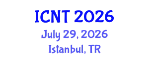 International Conference on Nanotechnology and Therapeutics (ICNT) July 29, 2026 - Istanbul, Turkey