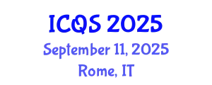 International Conference on Quality Software (ICQS) September 11, 2025 - Rome, Italy