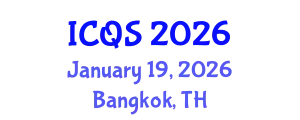 International Conference on Quality Software (ICQS) January 19, 2026 - Bangkok, Thailand