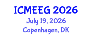 International Conference on Molecular Ecology and Evolutionary Genetics (ICMEEG) July 19, 2026 - Copenhagen, Denmark