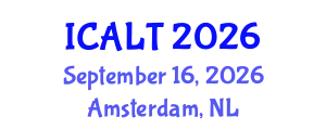 International Conference on Advanced Learning Technologies (ICALT) September 16, 2026 - Amsterdam, Netherlands