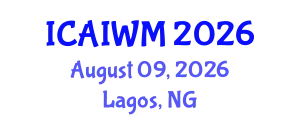 International Conference on Adaptive and Integrative Water Management (ICAIWM) August 09, 2026 - Lagos, Nigeria