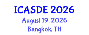 International Conference on Aircraft Structural Design Engineering (ICASDE) August 19, 2026 - Bangkok, Thailand