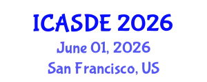 International Conference on Aircraft Structural Design Engineering (ICASDE) June 01, 2026 - San Francisco, United States