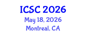International Conference on Smart Cities (ICSC) May 18, 2026 - Montreal, Canada