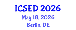 International Conference on Software Engineering and Design (ICSED) May 18, 2026 - Berlin, Germany