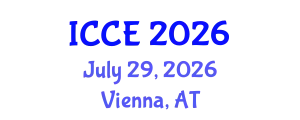 International Conference on Clean Energy (ICCE) July 29, 2026 - Vienna, Austria