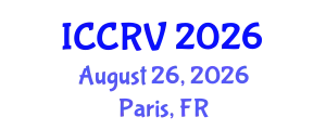 International Conference on Computer and Robot Vision (ICCRV) August 26, 2026 - Paris, France