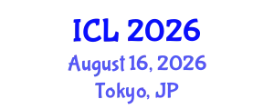 International Conference on Learning (ICL) August 16, 2026 - Tokyo, Japan