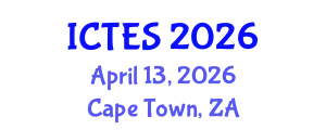 International Conference on Teaching and Education Sciences (ICTES) April 13, 2026 - Cape Town, South Africa