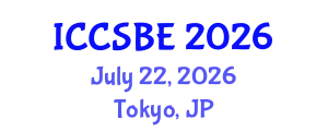 International Conference on Cognitive, Social and Behavioural Sciences (ICCSBE) July 22, 2026 - Tokyo, Japan