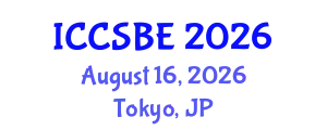 International Conference on Cognitive, Social and Behavioural Sciences (ICCSBE) August 16, 2026 - Tokyo, Japan