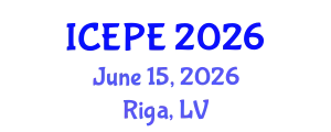 International Conference on Electrical Power Engineering (ICEPE) June 15, 2026 - Riga, Latvia