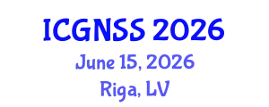International Conference on Global Navigation Satellite Systems (ICGNSS) June 15, 2026 - Riga, Latvia