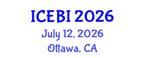 International Conference on Economics and Business Innovation (ICEBI) July 12, 2026 - Ottawa, Canada