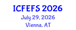 International Conference on Forecasting Economic and Financial Systems (ICFEFS) July 29, 2026 - Vienna, Austria