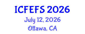 International Conference on Forecasting Economic and Financial Systems (ICFEFS) July 12, 2026 - Ottawa, Canada