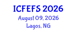 International Conference on Forecasting Economic and Financial Systems (ICFEFS) August 09, 2026 - Lagos, Nigeria