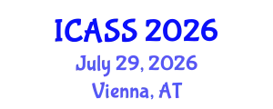 International Conference on Applied Social Science (ICASS) July 29, 2026 - Vienna, Austria