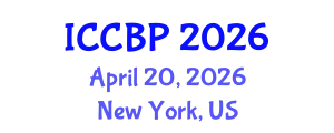 International Conference on Cognitive and Behavioral Pscyhology (ICCBP) April 20, 2026 - New York, United States