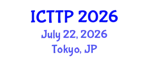 International Conference on Traffic and Transportation Psychology (ICTTP) July 22, 2026 - Tokyo, Japan