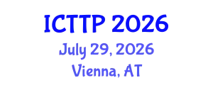 International Conference on Traffic and Transportation Psychology (ICTTP) July 29, 2026 - Vienna, Austria