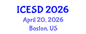 International Conference on Environmentally Sustainable Development (ICESD) April 20, 2026 - Boston, United States