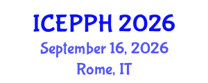 International Conference on Environmental Pollution and Public Health (ICEPPH) September 16, 2026 - Rome, Italy