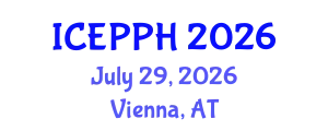 International Conference on Environmental Pollution and Public Health (ICEPPH) July 29, 2026 - Vienna, Austria