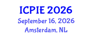 International Conference on Petroleum Industry and Energy (ICPIE) September 16, 2026 - Amsterdam, Netherlands