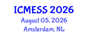 International Conference on Management, Economics and Social Science (ICMESS) August 05, 2026 - Amsterdam, Netherlands