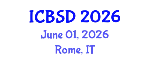International Conference on Bioeconomy and Sustainable Development (ICBSD) June 01, 2026 - Rome, Italy