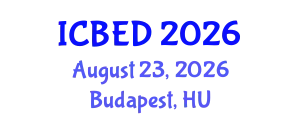 International Conference on Business and Economic Development (ICBED) August 23, 2026 - Budapest, Hungary