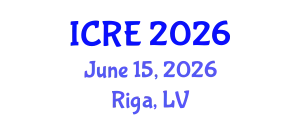 International Conference on Railway Engineering (ICRE) June 15, 2026 - Riga, Latvia