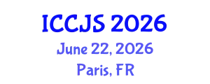 International Conference on Criminal Justice System (ICCJS) June 22, 2026 - Paris, France