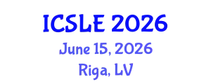 International Conference on Sports Law and Ethics (ICSLE) June 15, 2026 - Riga, Latvia