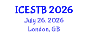 International Conference on Environmental Science, Technology and Business (ICESTB) July 26, 2026 - London, United Kingdom
