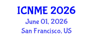International Conference on Nano and Materials Engineering (ICNME) June 01, 2026 - San Francisco, United States