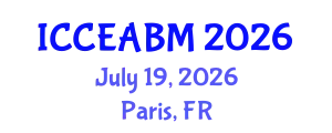 International Conference on Civil Engineering, Architecture and Building Material (ICCEABM) July 19, 2026 - Paris, France