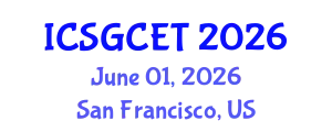 International Conference on Smart Grid and Clean Energy Technologies (ICSGCET) June 01, 2026 - San Francisco, United States