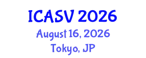 International Conference on Acoustics, Sound and Vibration (ICASV) August 16, 2026 - Tokyo, Japan