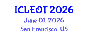 International Conference on e-Learning e-Education and Online Training (ICLEOT) June 01, 2026 - San Francisco, United States