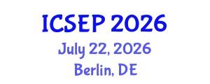 International Conference on Society, Education and Psychology (ICSEP) July 22, 2026 - Berlin, Germany