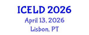 International Conference on Education, Learning and Development (ICELD) April 13, 2026 - Lisbon, Portugal