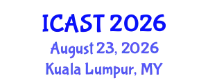 International Conference on Adaptive Structures and Technologies (ICAST) August 23, 2026 - Kuala Lumpur, Malaysia